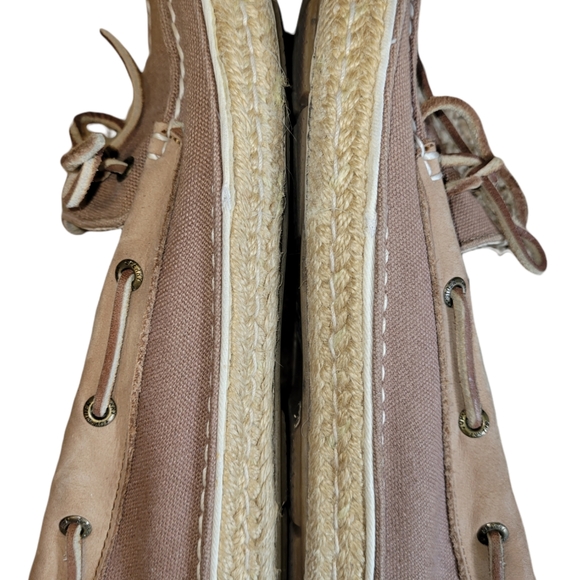 Sperry Slip On Moccasin Style Boat Deck Shoes sz 8.5 - Picture 6 of 8